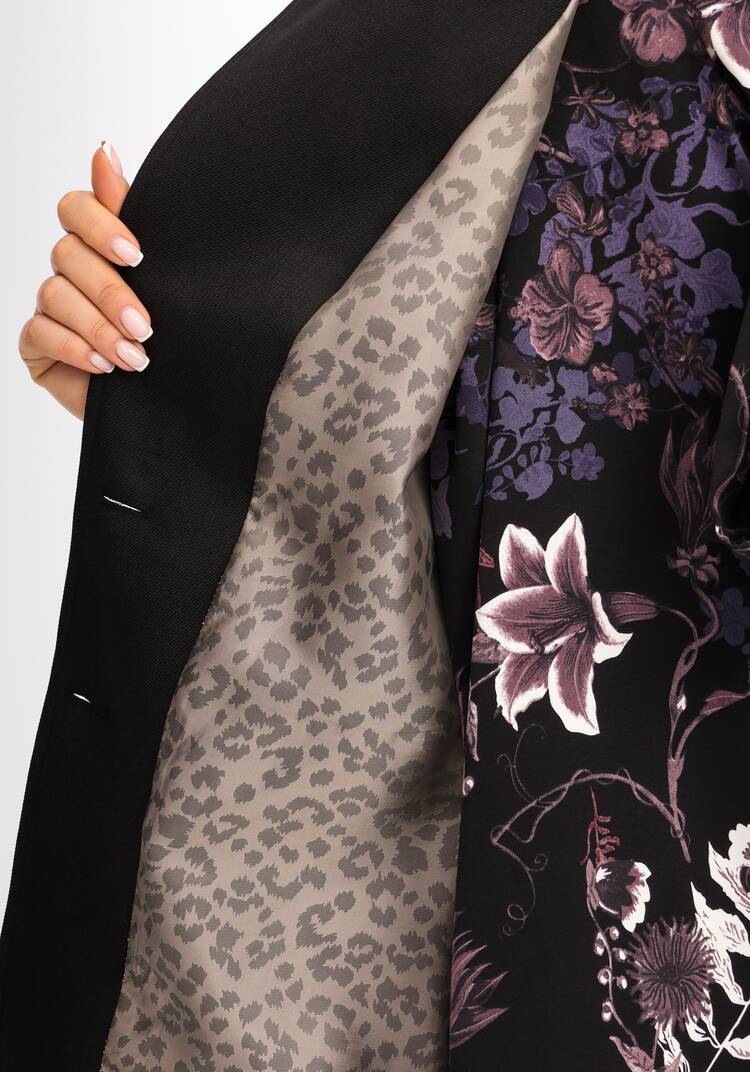 Пиджак с контрастным подкладом шир.  750, рис. 17