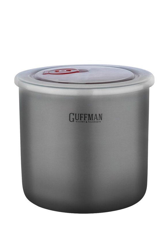 GUFFMAN Керамическая банка, черная, 1 л шир.  580, рис. 1