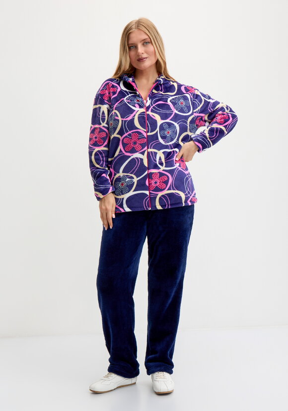 Толстовка из велсофта на молнии шир.  580, рис. 8