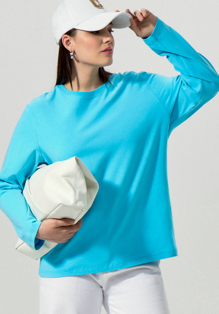 Лонгслив с круглой горловиной шир.  750, рис. 7