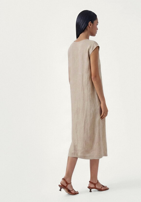 Сарафан изо льнаВ ритме лета шир.  580, рис. 11