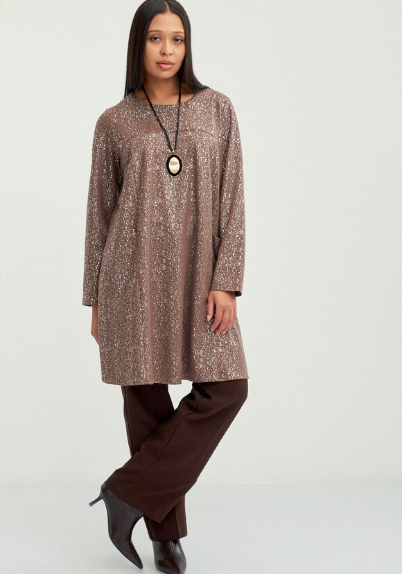 Туника с мерцающим напылением шир.  580, рис. 1