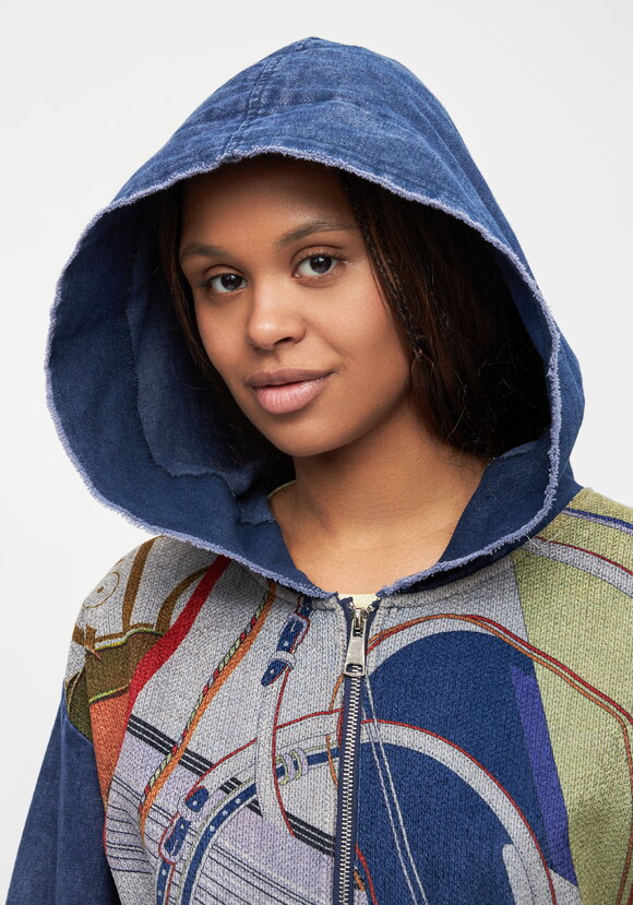 Джинсовая куртка Мартина шир.  580, рис. 12