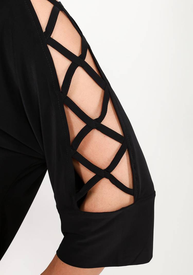 Блузка с оригинальными рукавами 1/2 шир.  750, рис. 12