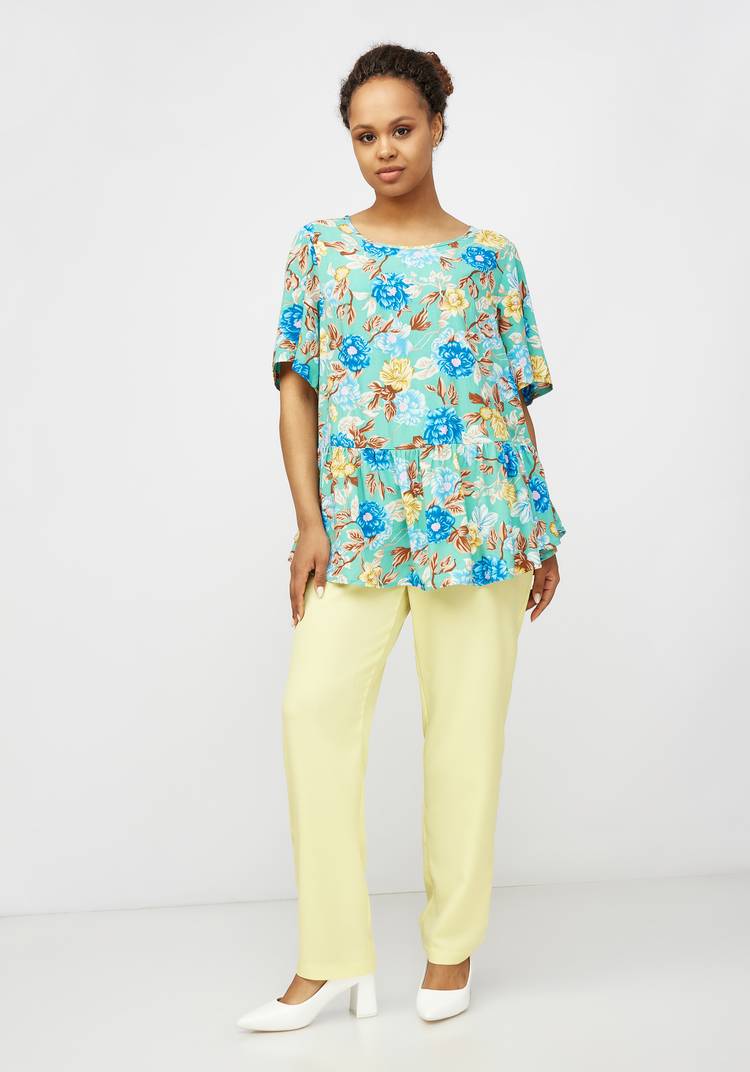 Брюки с карманами на резинке по поясу шир.  750, рис. 12