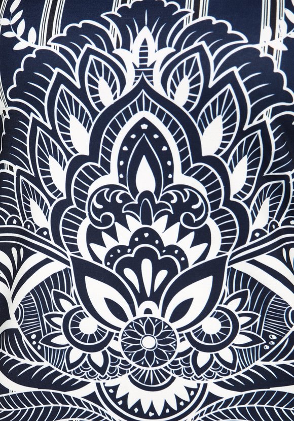 Платье двойка в полоску шир.  580, рис. 2