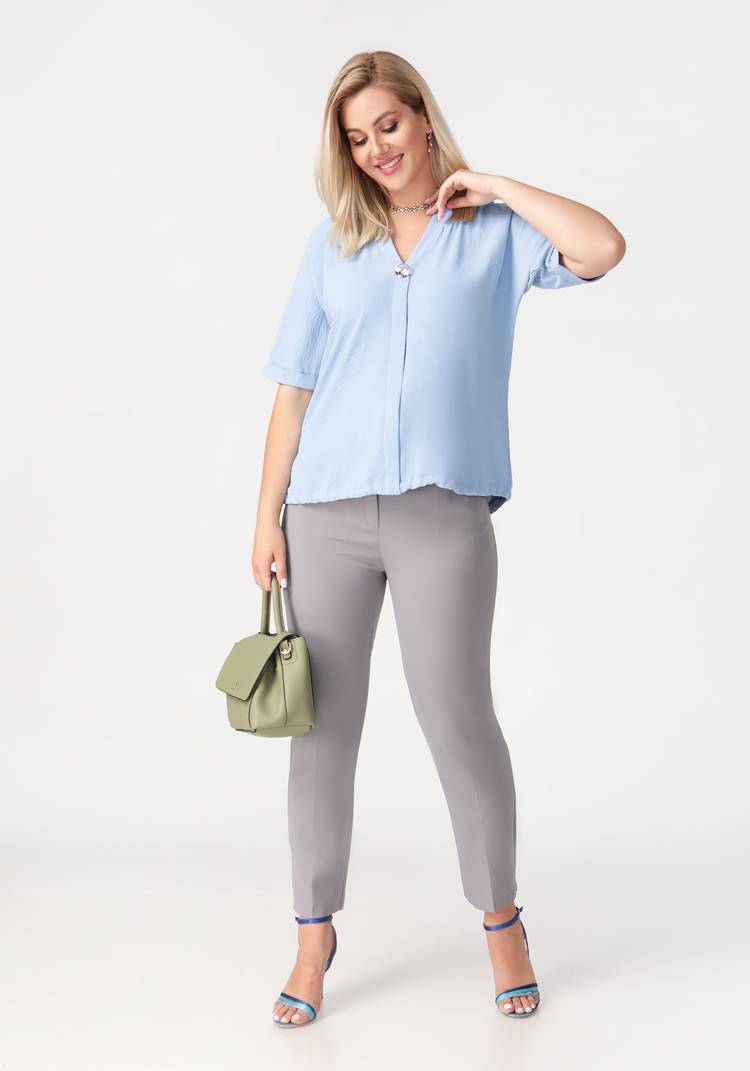 Блуза Современная классика шир.  750, рис. 5