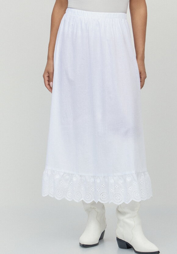 Нижняя юбка с шитьём по низу шир.  580, рис. 4