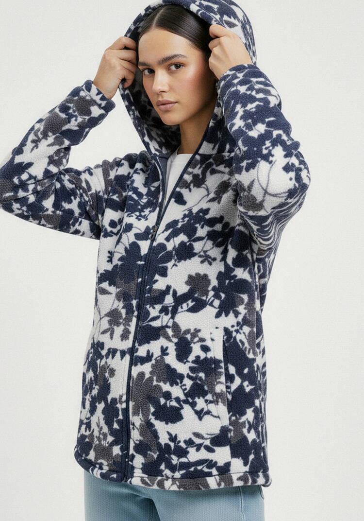 Толстовка из принтованного флиса шир.  750, рис. 8