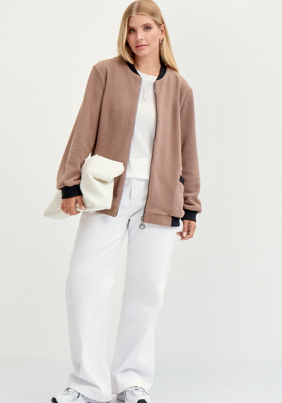 Бомбер на молнии с рибаной шир.  580, рис. 2