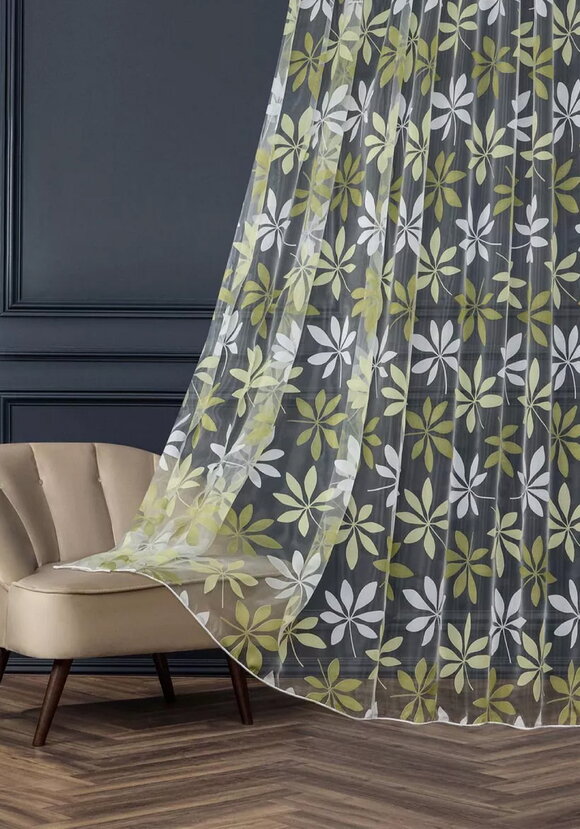 Тюль-вуаль Эстель шир.  580, рис. 9