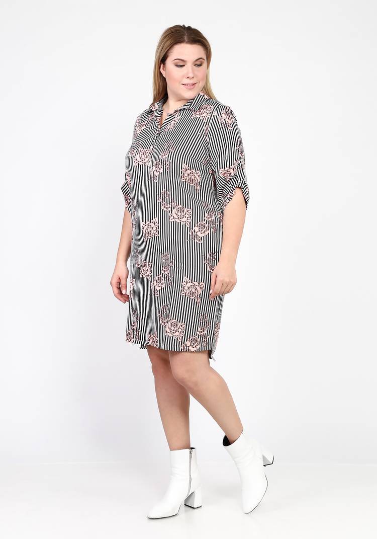 Платье Элегантность Розы шир.  750, рис. 6