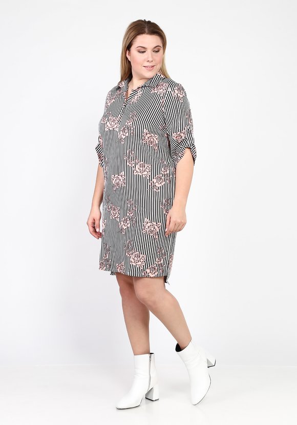 Платье Элегантность Розы шир.  580, рис. 6