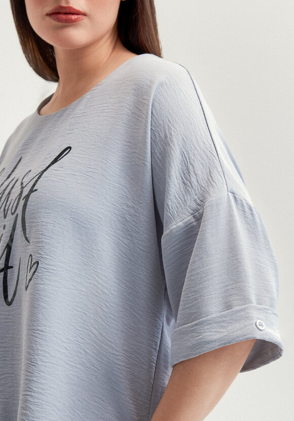 Костюм брючный с лаконичным принтом шир.  580, рис. 36