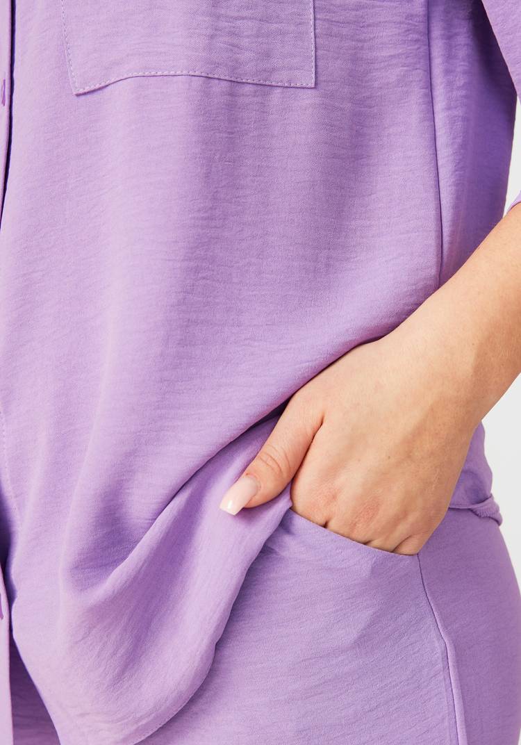 Костюм: блуза на пуговицах и брюки шир.  750, рис. 3