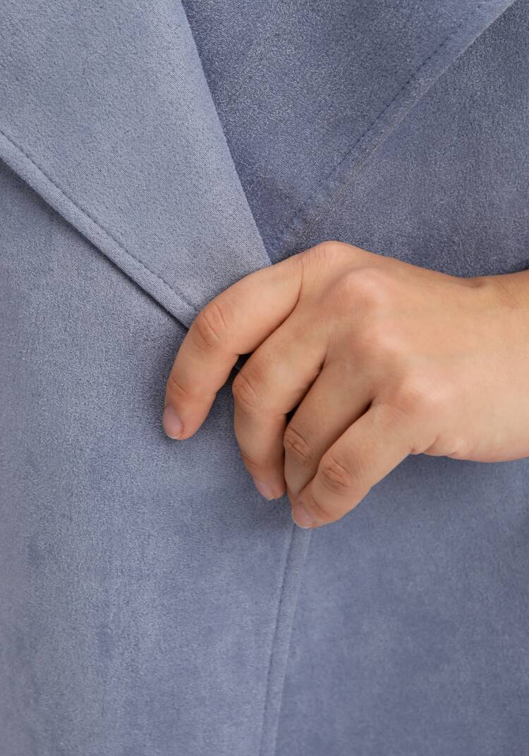 Жилет оверсайз с воротом апаш шир.  750, рис. 16