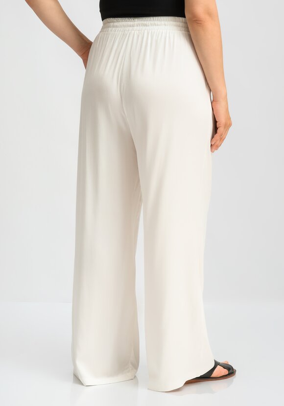 Брюки палаццо с резинкой на поясе шир.  580, рис. 36