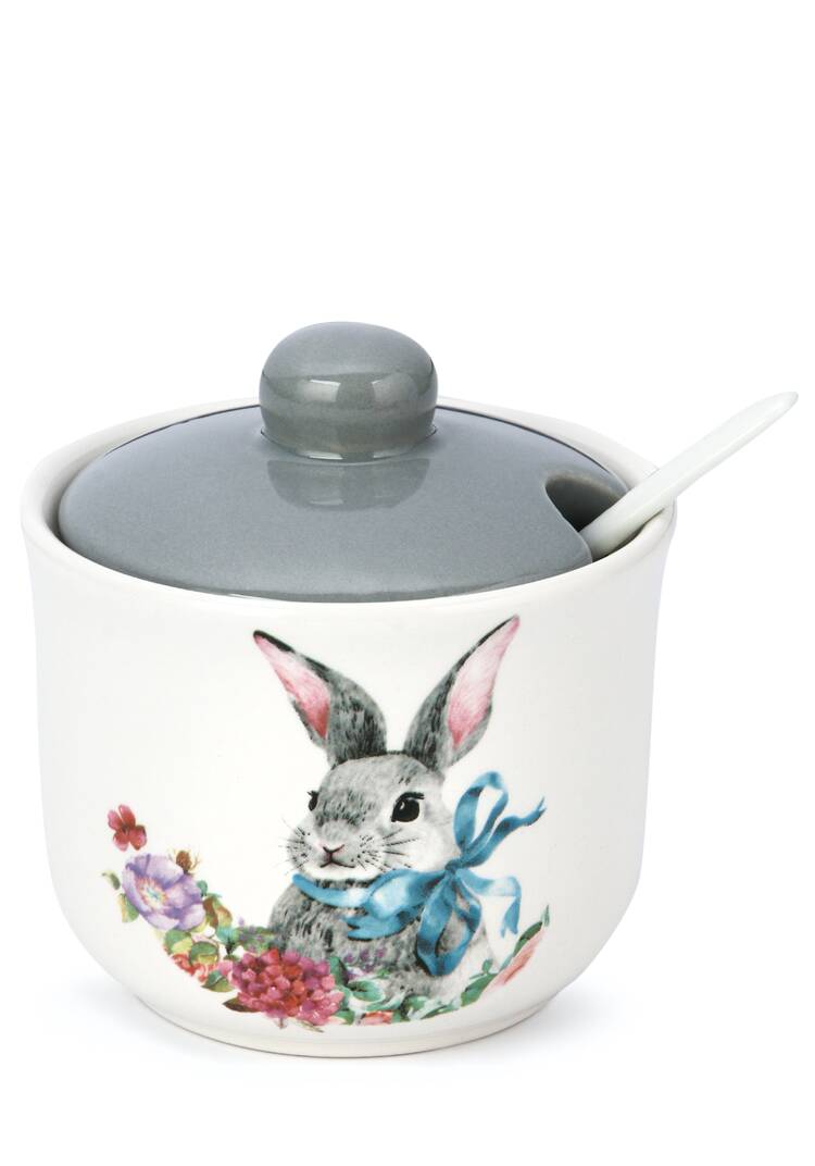 Заварочный чайник и сахарница Кролики шир.  750, рис. 2