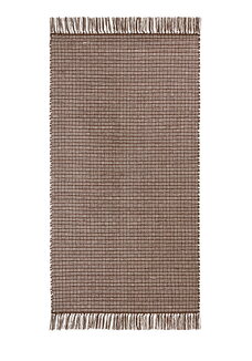 Коврик из хлопка с бахромой