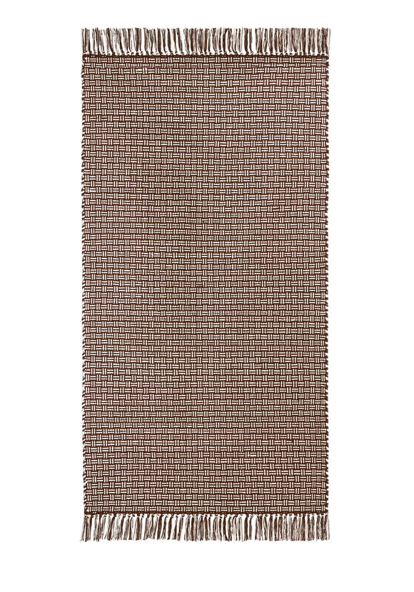 Коврик из хлопка с бахромой шир.  580, рис. 5