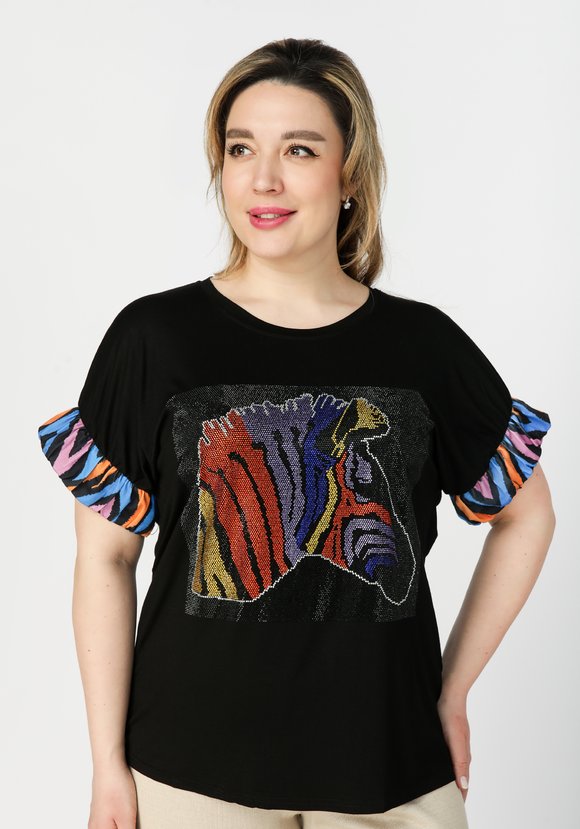 Футболка женская Роза шир.  580, рис. 16