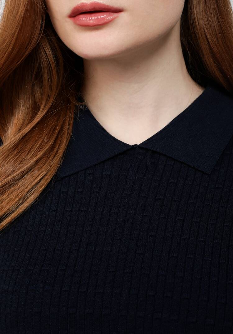 Джемпер-поло Алетта шир.  750, рис. 40