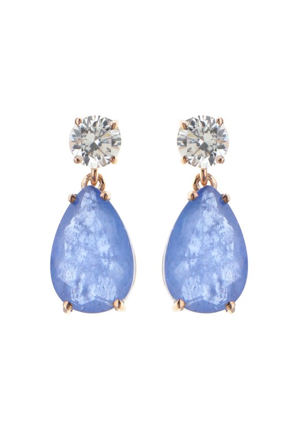 Серебряные серьги Звезда Голливуда шир.  580, рис. 7