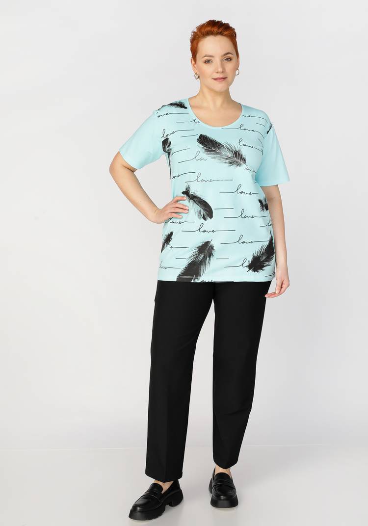 Блуза с принтом Белла шир.  750, рис. 12