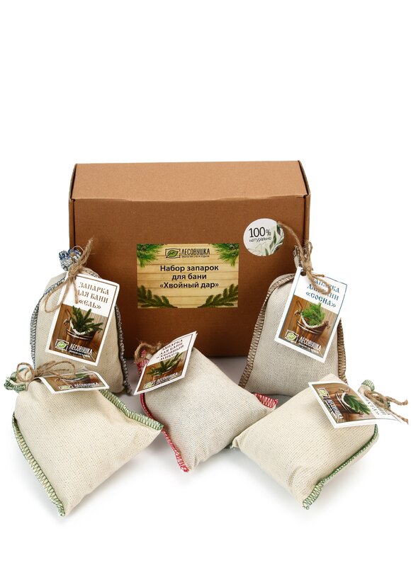 Набор запарок Хвойный дар шир.  580, рис. 1