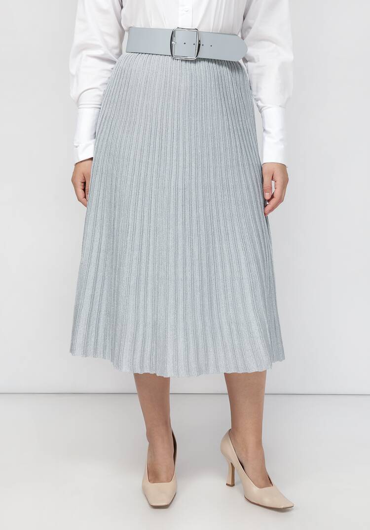 Юбка миди с метанитью шир.  750, рис. 21