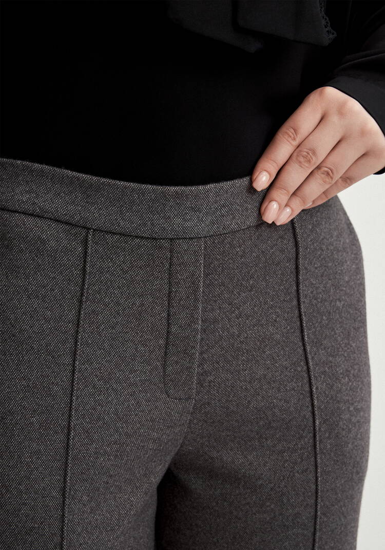 Брюки прямые трикотажныe шир.  750, рис. 6