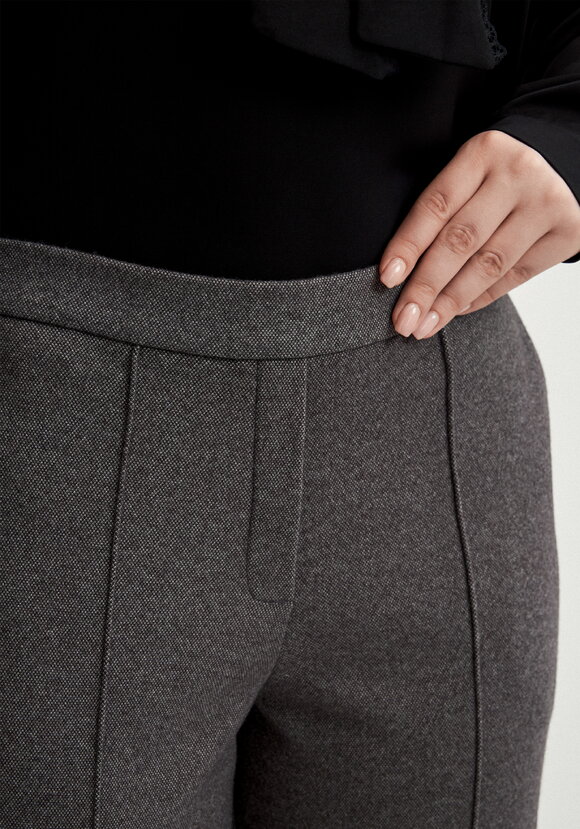 Брюки прямые трикотажныe шир.  580, рис. 6