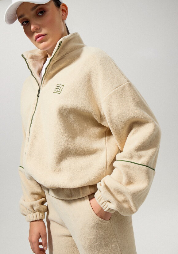 Толстовка из флиса с контрастной молнией шир.  580, рис. 6