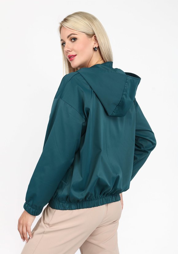 Ветровка с капюшоном на молнии шир.  580, рис. 11