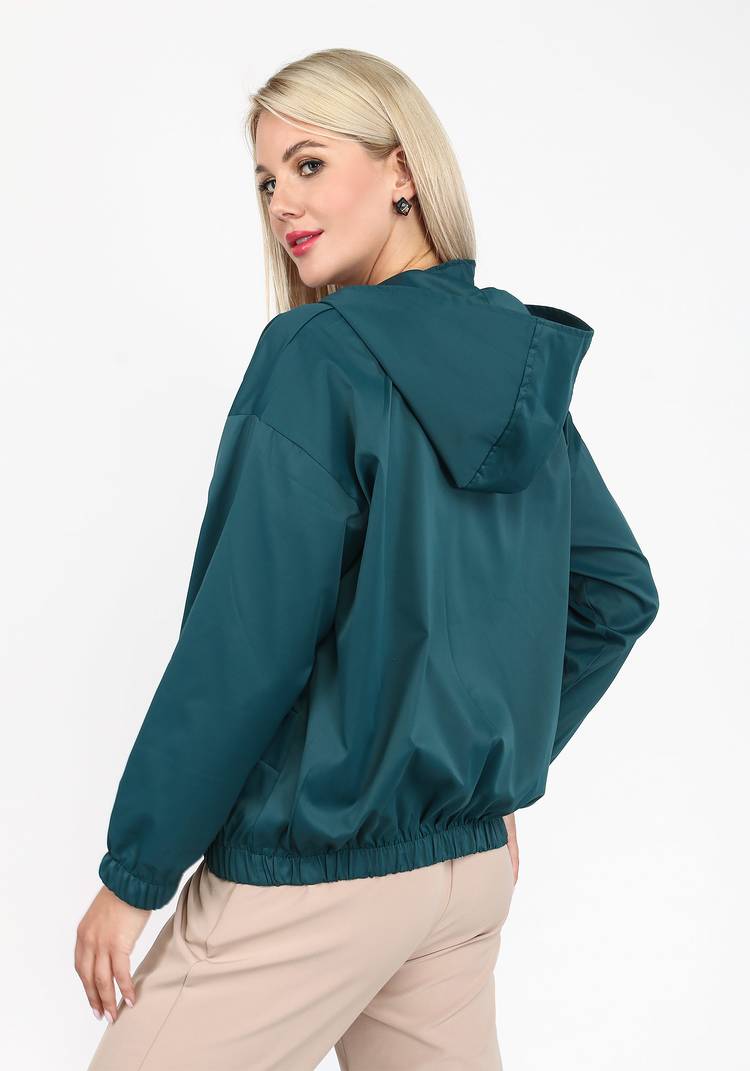 Ветровка с капюшоном на молнии шир.  750, рис. 11