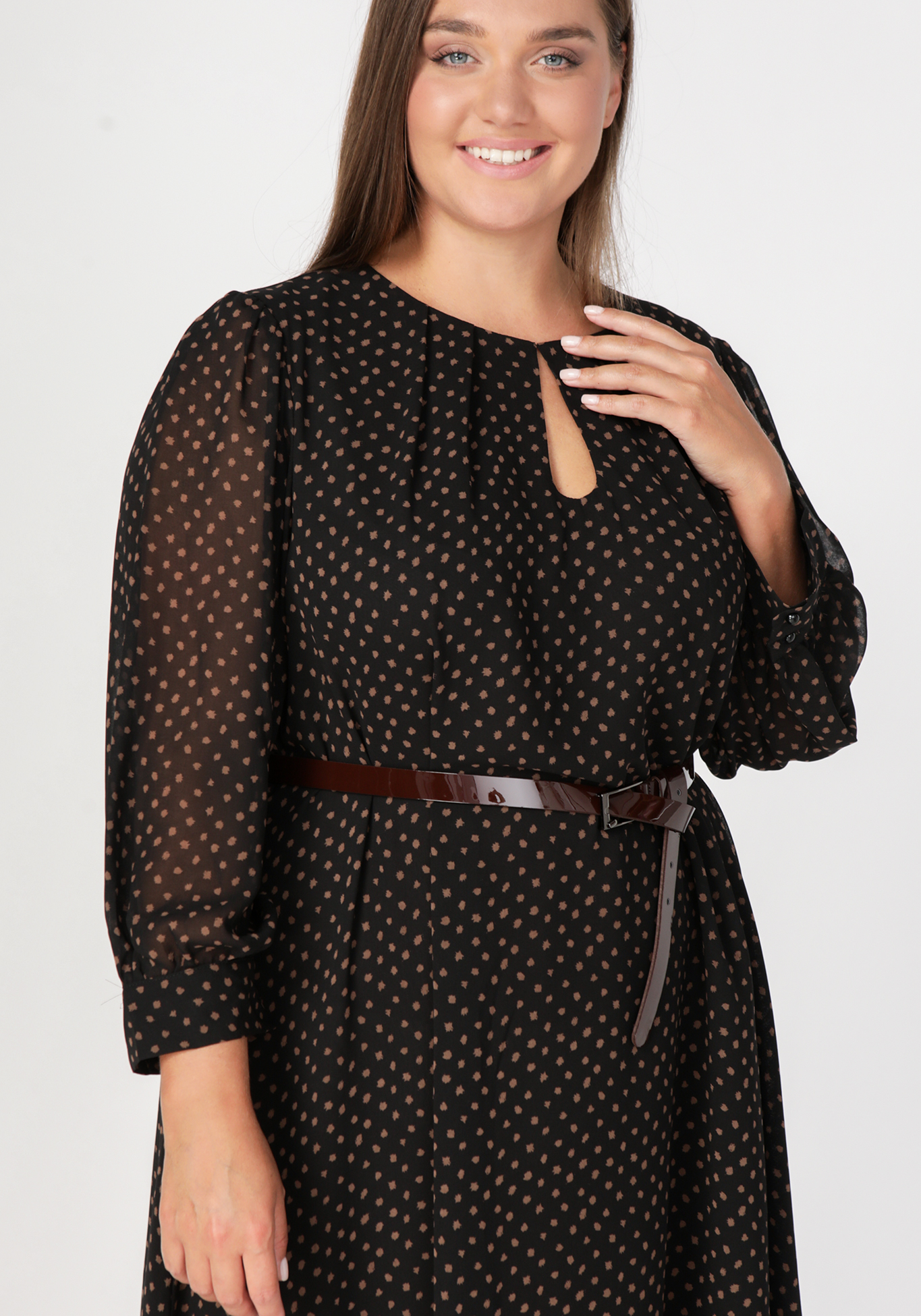 Платье «Флоретто» Intikoma, размер 50, цвет черный - фото 3