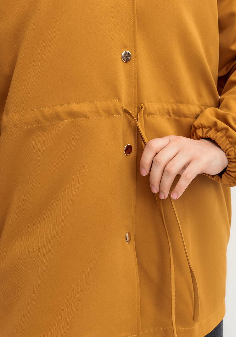 Ветровка с капюшоном и талии на кулиске шир.  750, рис. 20