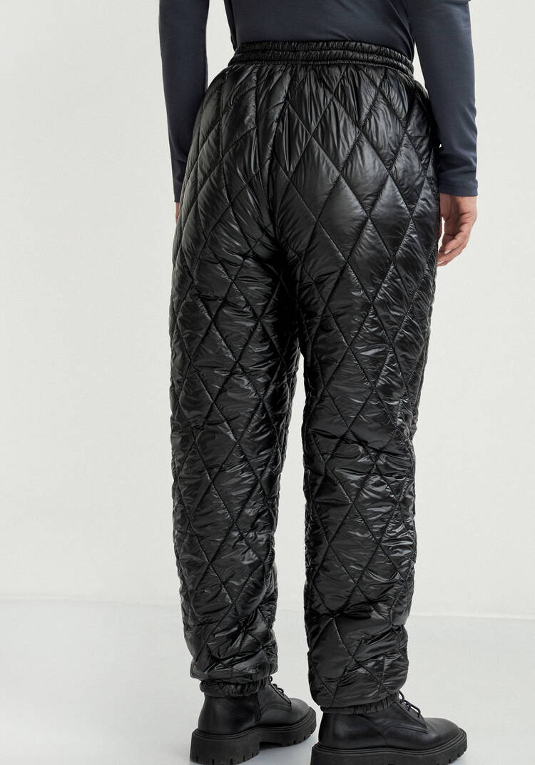 Брюки стеганые, утеплённые Элина шир.  750, рис. 3