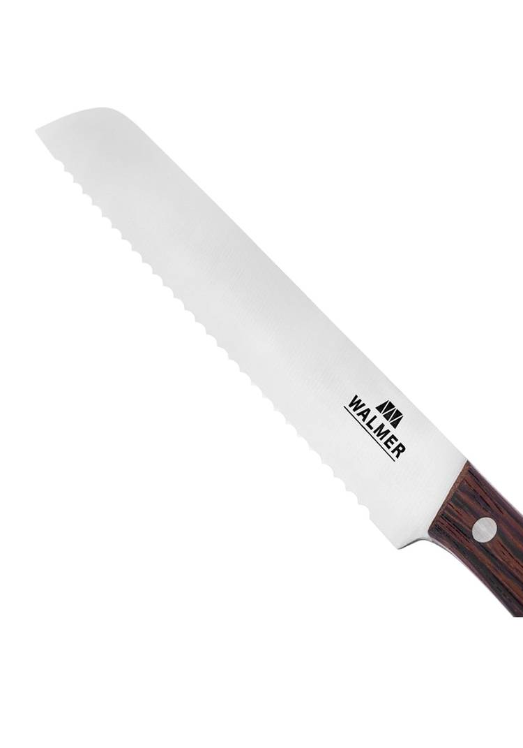 WALMER Нож для хлеба Wenge, 20 см шир.  750, рис. 2