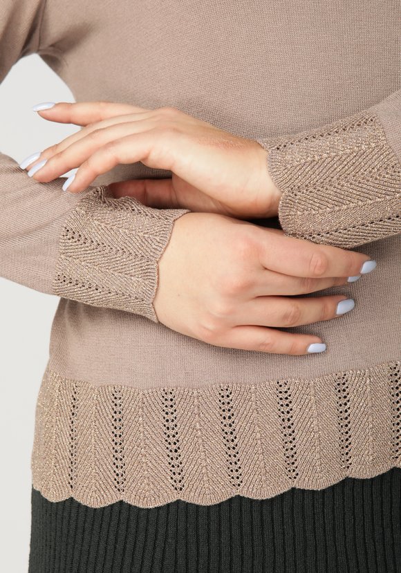 Джемпер женский Надежда шир.  580, рис. 5