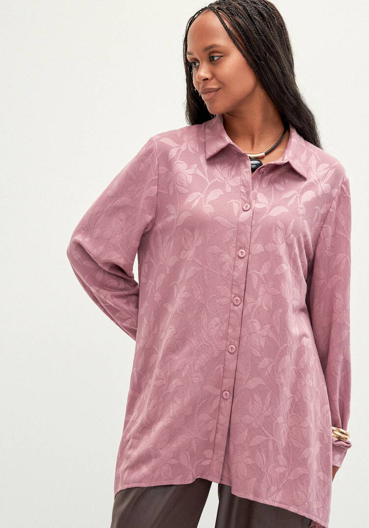 Туника трикотажная с жаккардовым рисунком шир.  750, рис. 16