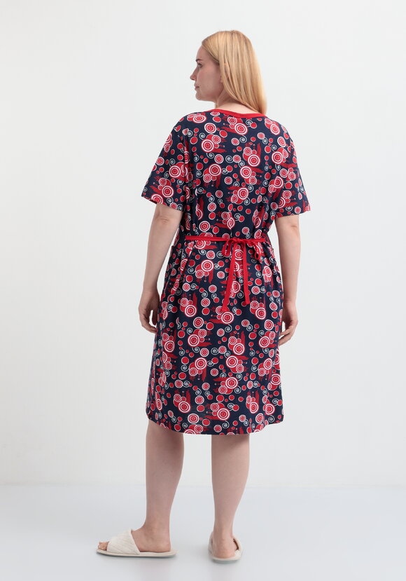 Халат хлопковый Прекрасный день шир.  580, рис. 9