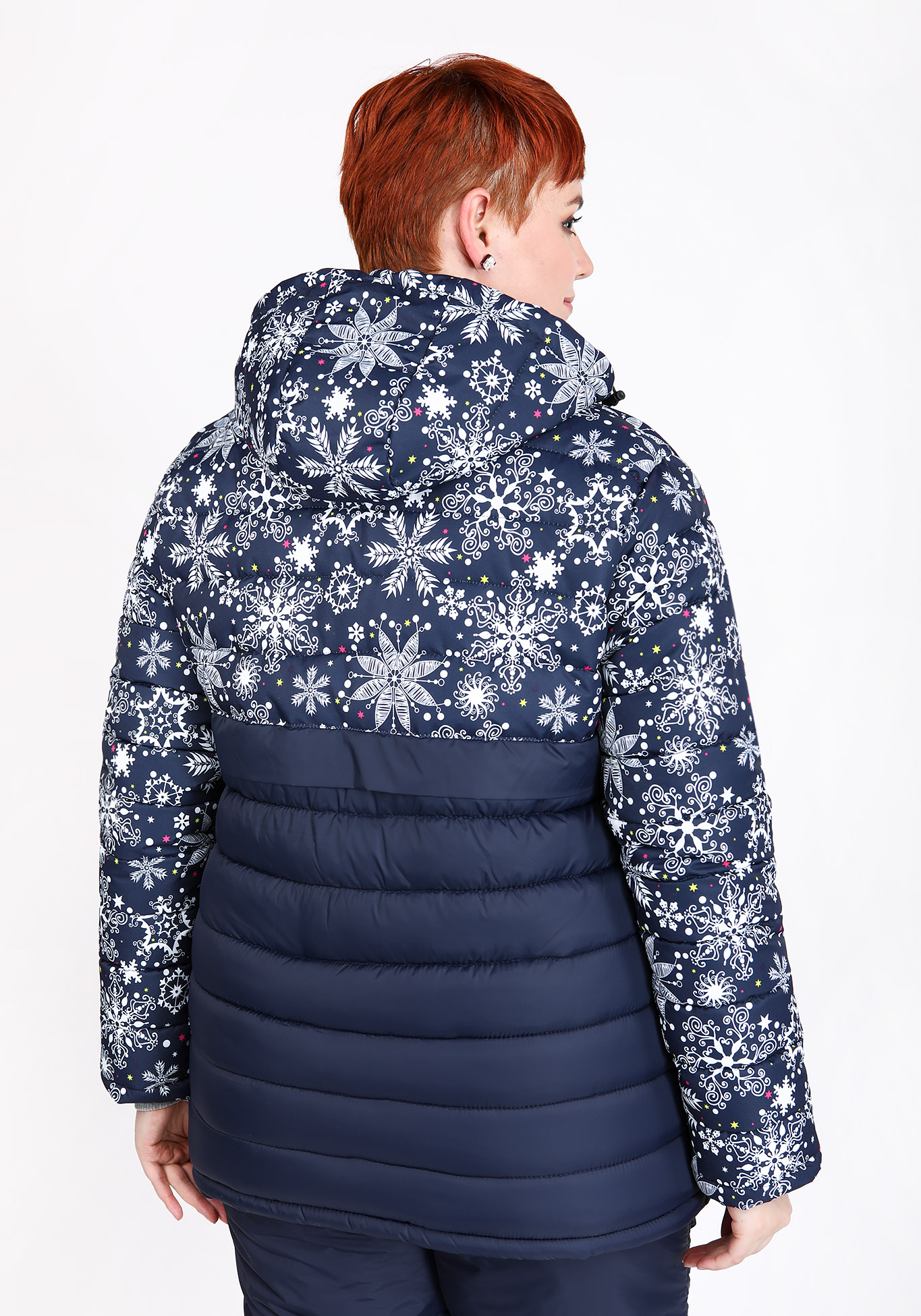 Куртка "Снежная даль" Lomara, размер 52, цвет синий - фото 3