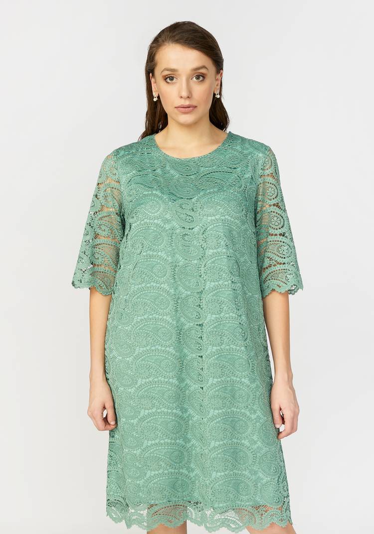 Платье миди кружевное шир.  750, рис. 5