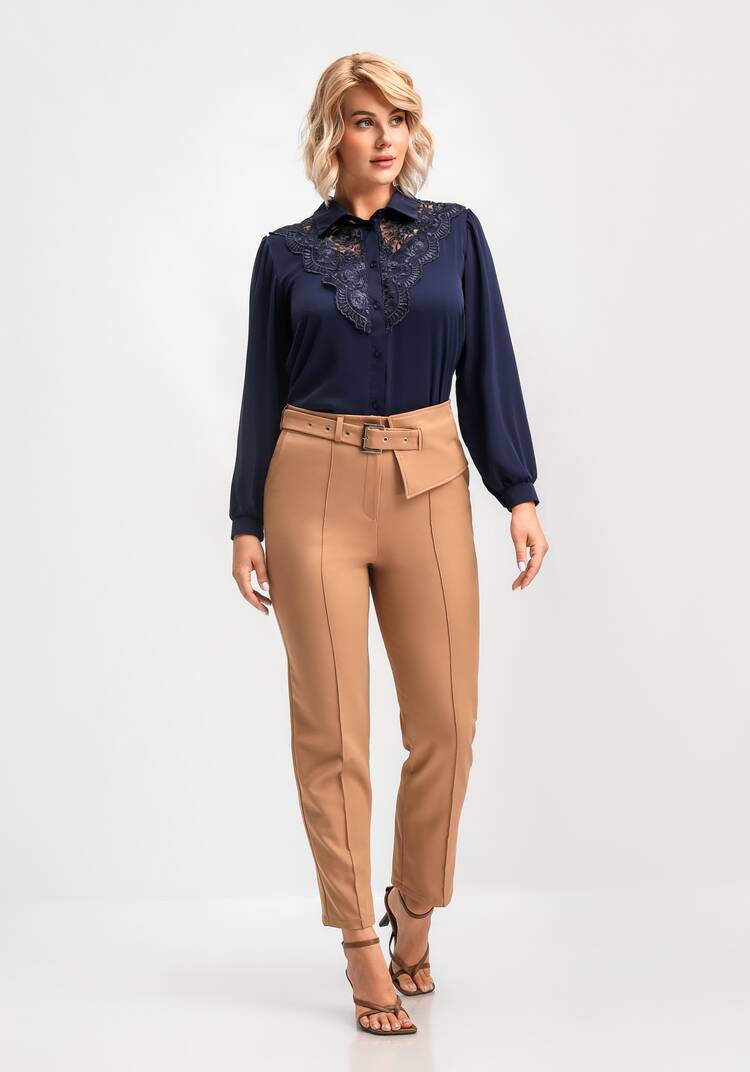 Брюки со съемным поясом шир.  750, рис. 11