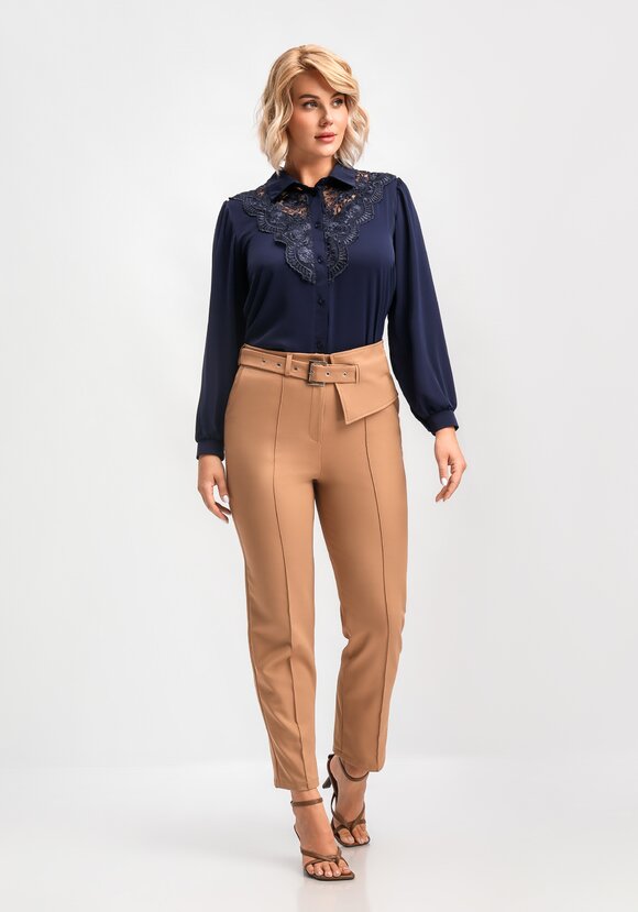 Брюки со съемным поясом шир.  580, рис. 11