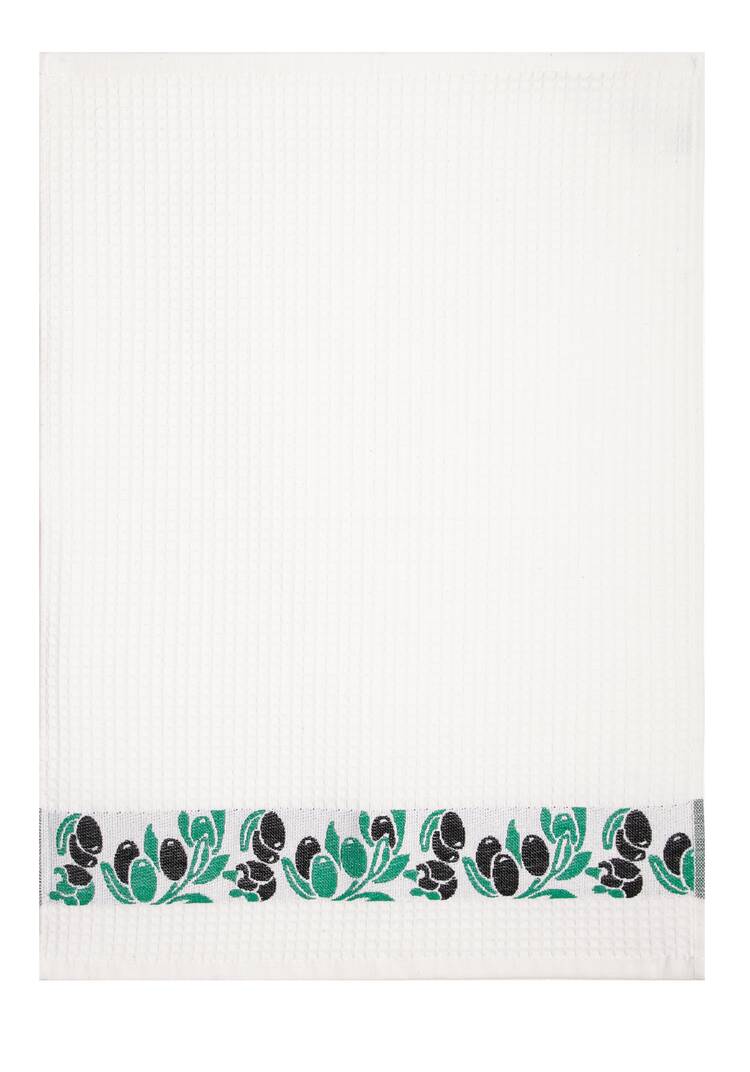 Полотенце вафельное с вышивкой, 6 шт. шир.  750, рис. 10