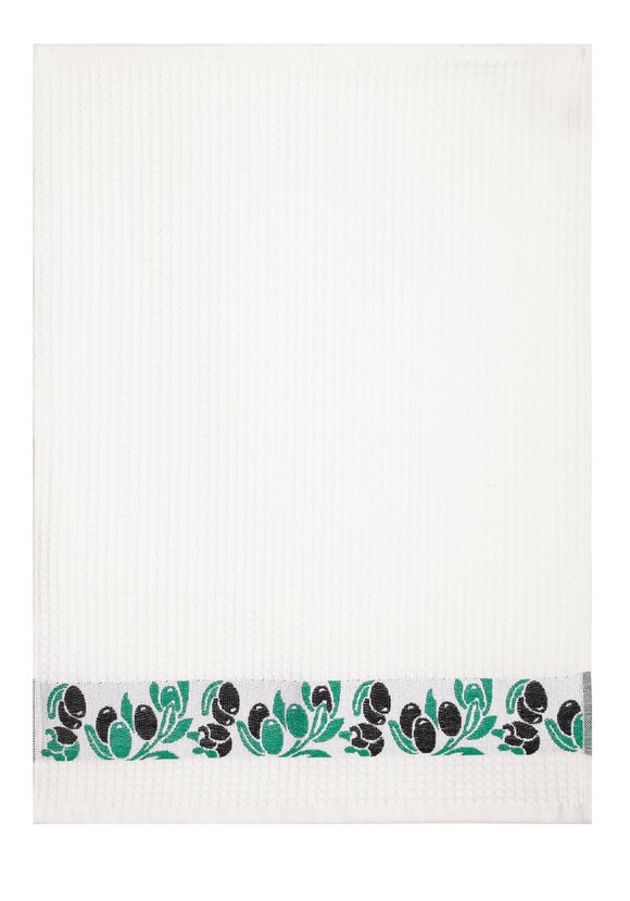 Полотенце вафельное с вышивкой, 6 шт. шир.  580, рис. 10