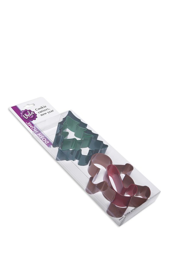 DOSH HOME Формочки для печенья,новый год,4шт шир.  580, рис. 2