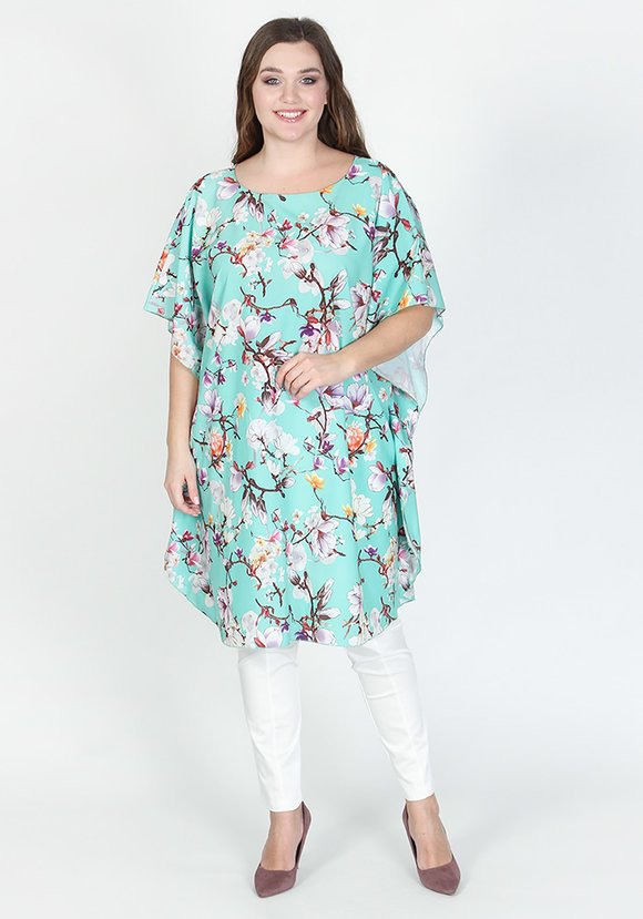 Туника Летний джаз шир.  580, рис. 1